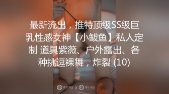 最新流出，推特顶级SS级巨乳性感女神【小鲅鱼】私人定制 道具紫薇、户外露出、各种挑逗裸舞，炸裂 (10)