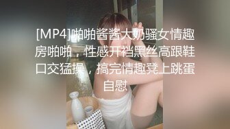 [MP4]啪啪酱酱大奶骚女情趣房啪啪，性感开裆黑丝高跟鞋口交猛操，搞完情趣凳上跳蛋自慰