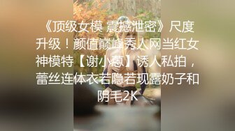 《顶级女模 震撼泄密》尺度升级！颜值巅峰秀人网当红女神模特【谢小蒽】诱人私拍，蕾丝连体衣若隐若现露奶子和阴毛2K