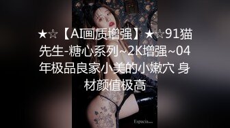 ★☆【AI画质增强】★☆91猫先生-糖心系列~2K增强~04年极品良家小美的小嫩穴 身材颜值极高